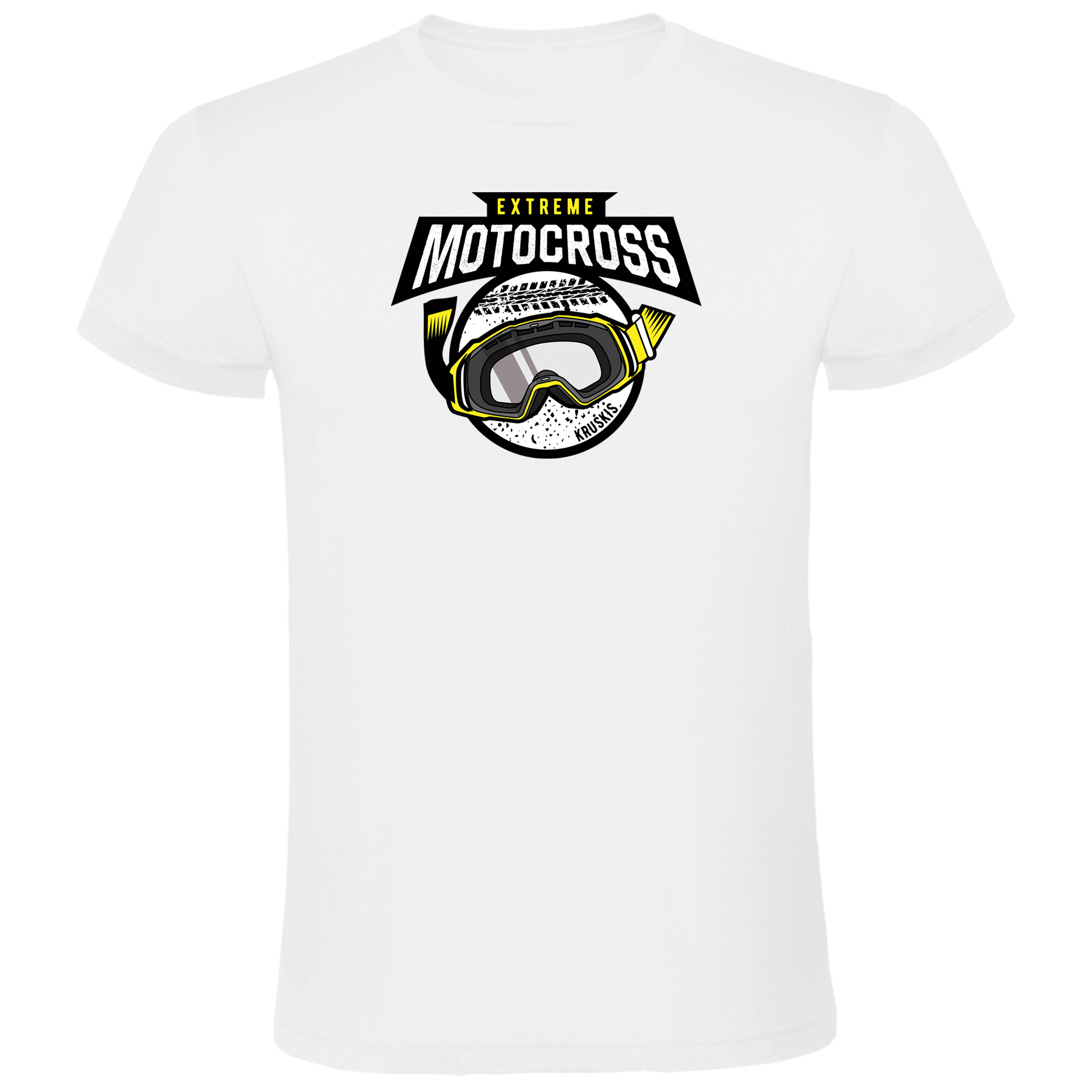 T Shirt Motocross Extreme Motocross Krotki Rekaw Czlowiek