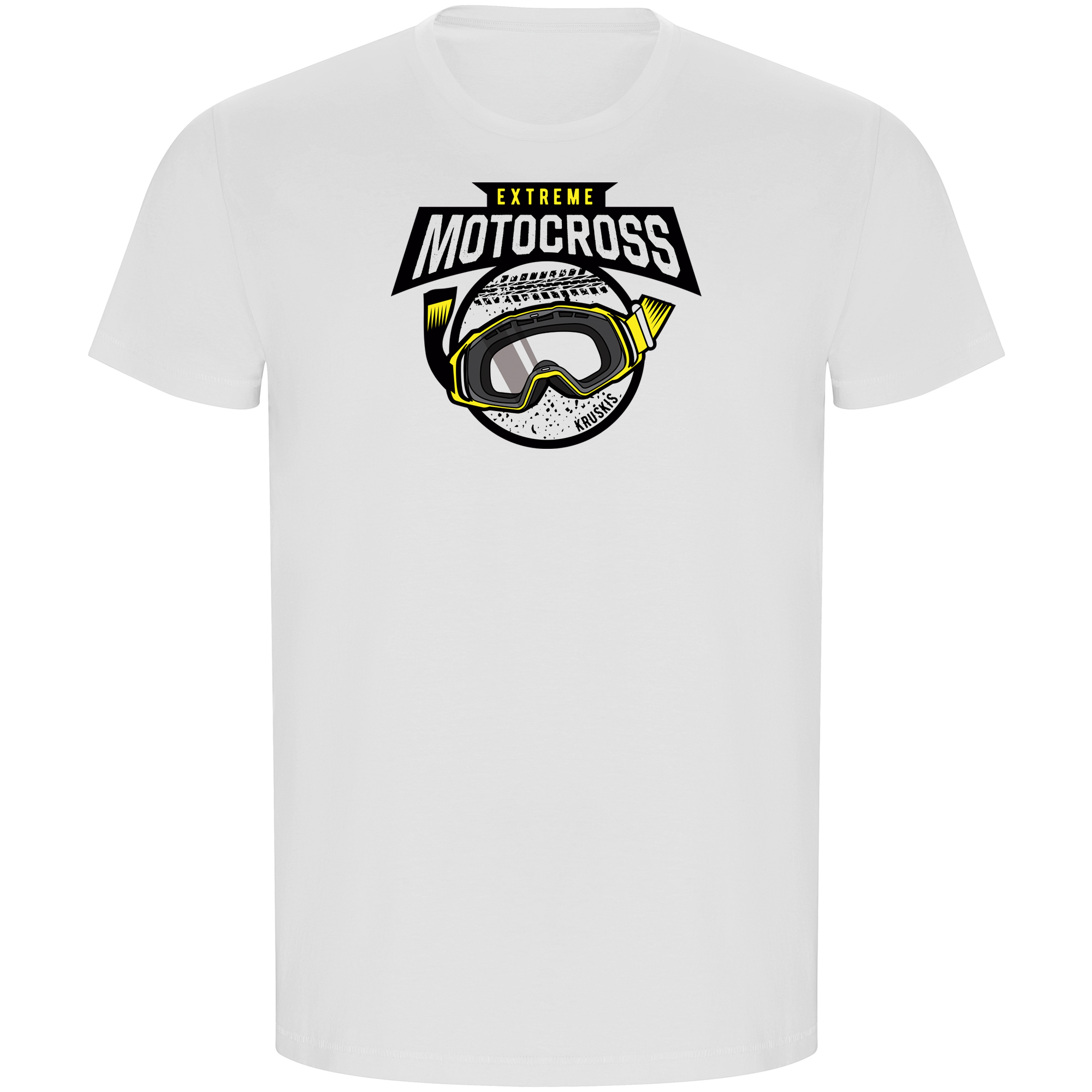 T Shirt ECO Motocros Extreme Motocross Manche Courte Homme