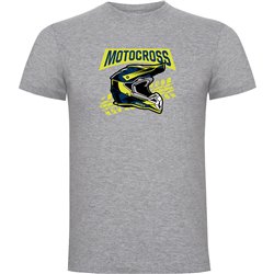 Camiseta Motocross Motocross Helmet Manga Corta Hombre