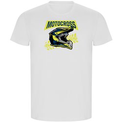 T Shirt ECO Motocross Motocross Helmet Kortarmad Man