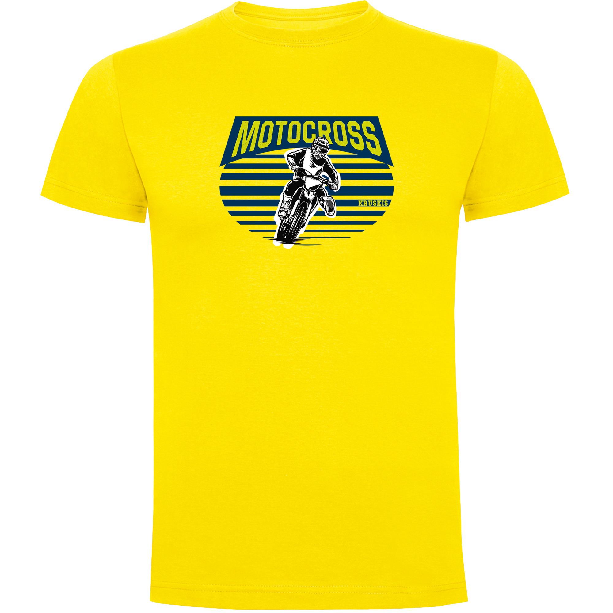 T Shirt Motocross Motocross Racer Kortarmad Man