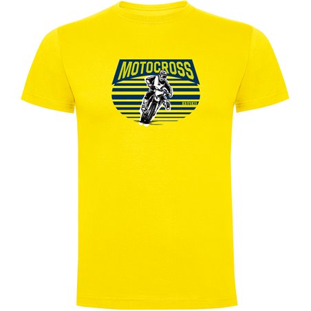 T Shirt Motocross Motocross Racer Short Sleeves Man