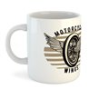 Tazza 325 ml Motociclismo Motorcycle Wings