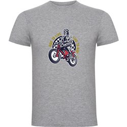 T Shirt Motociclismo Live to Ride Manica Corta Uomo