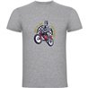T Shirt Motorcykelakning Live to Ride Kortarmad Man