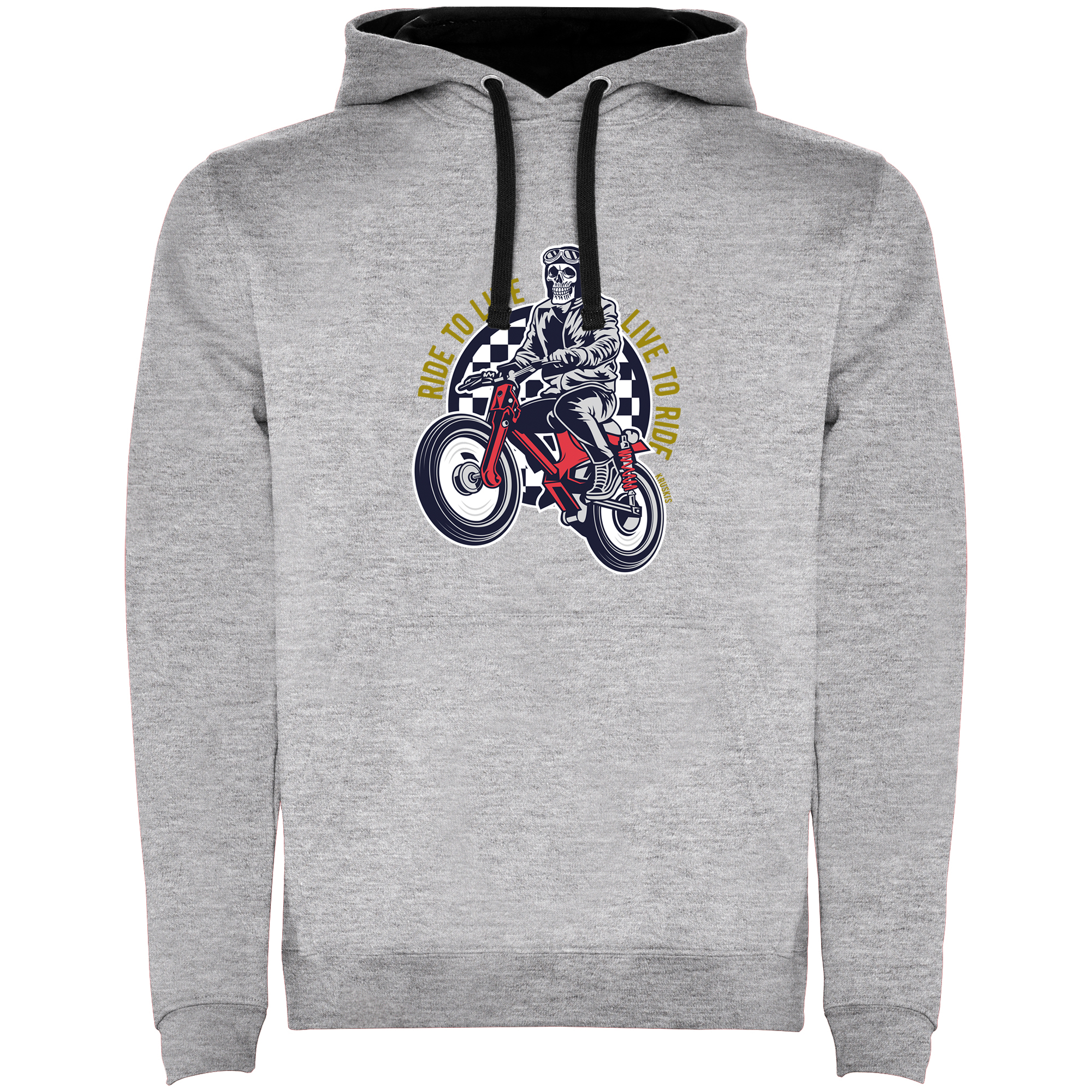 Bluza z Kapturem Motocykle Live to Ride Unisex