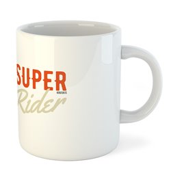Beker 325 ml Motorrijden Super Rider