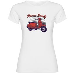 T shirt Motorcycling Classic Beauty Short Sleeves Woman