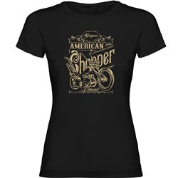 T shirt Motorcycling American Chopper Short Sleeves Woman