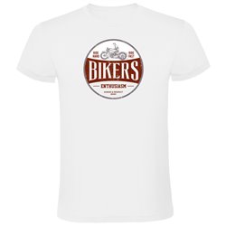 T Shirt Motorcykelakning Bikers Enthusiasm Kortarmad Man