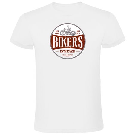T Shirt Motocykle Bikers Enthusiasm Krotki Rekaw Czlowiek