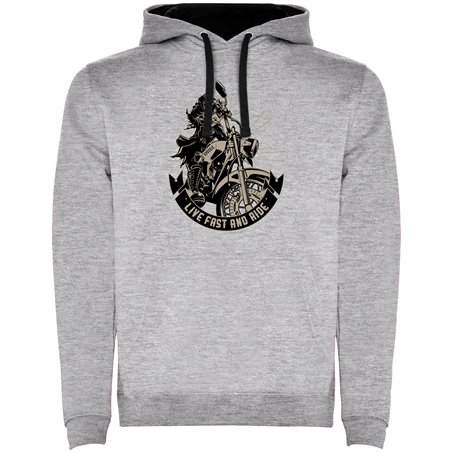 Hoodie Motorcycling Live Fast Unisex