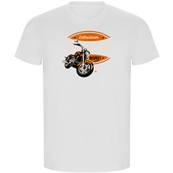 T Shirt ECO Motocykle Biker Enthusiasm Krotki Rekaw Czlowiek