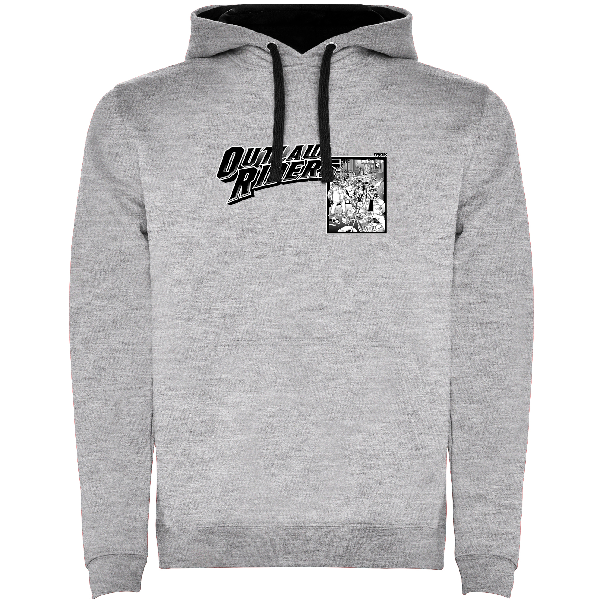 Sweat a Capuche Moto Outlaw Riders Unisex
