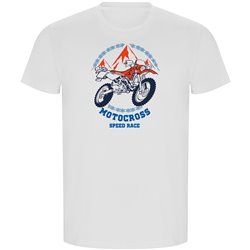 T Shirt ECO Moto Cross Speed Race Kurzarm Mann