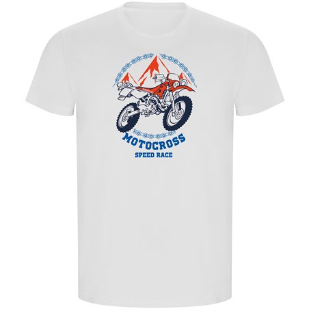 Camiseta ECO Motocross Speed Race Manga Corta Hombre