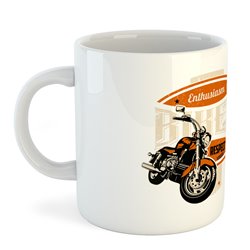 Mug 325 ml Motorcycling Biker Enthusiasm