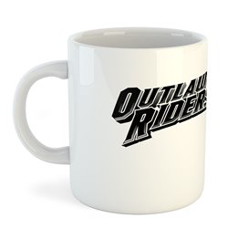 Kopp 325 ml Motorcykelakning Outlaw Riders
