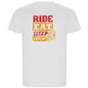 Camiseta ECO Motociclismo Ride Eat Sleep Repeat Manga Corta Hombre