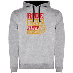 Sweat a Capuche Moto Ride Eat Sleep Repeat Unisex