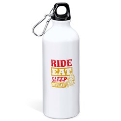 Bidon 800 ml Motociclismo Ride Eat Sleep Repeat