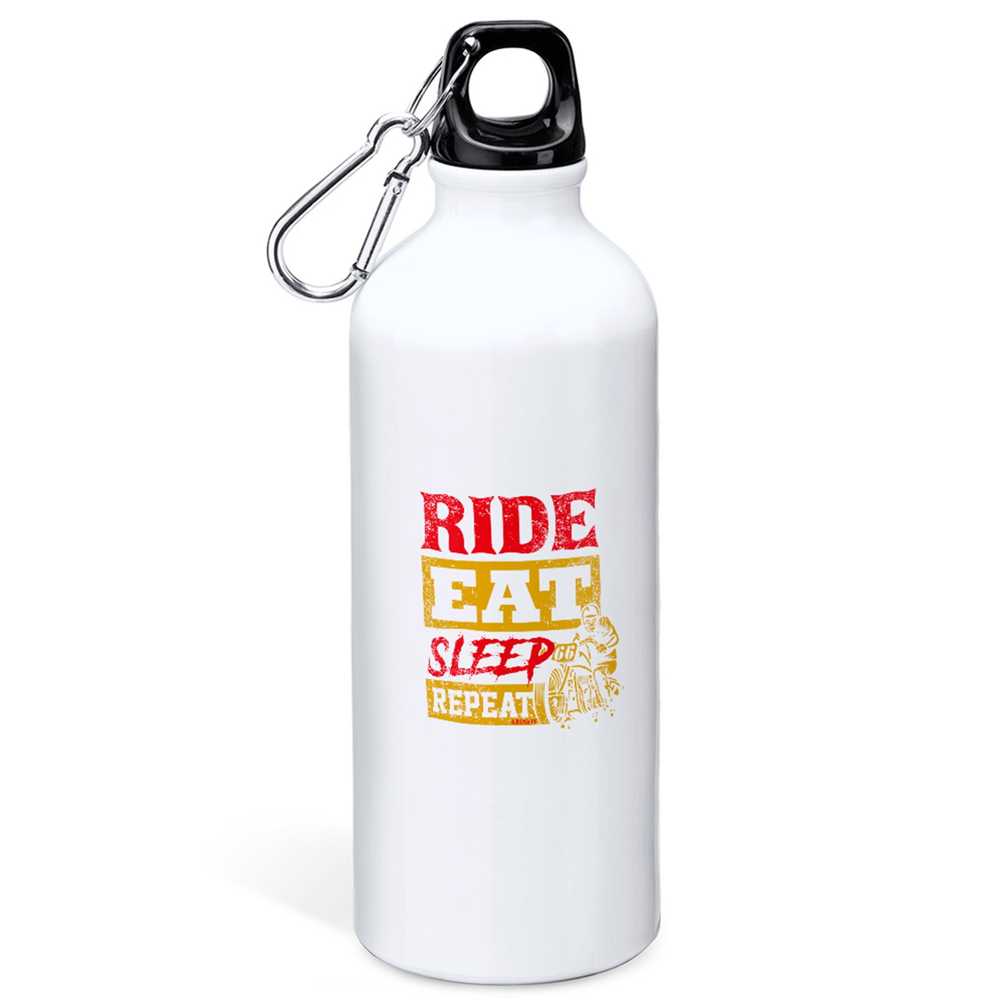 Bottiglia 800 ml Motociclismo Ride Eat Sleep Repeat