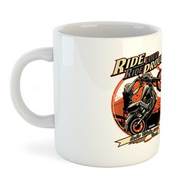 Mug 325 ml Motorcycling Ride Loud