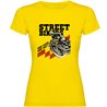 T Shirt Moto Street Bikers Manche Courte Femme