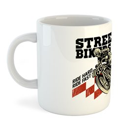 Mug 325 ml Motorcycling Street Bikers