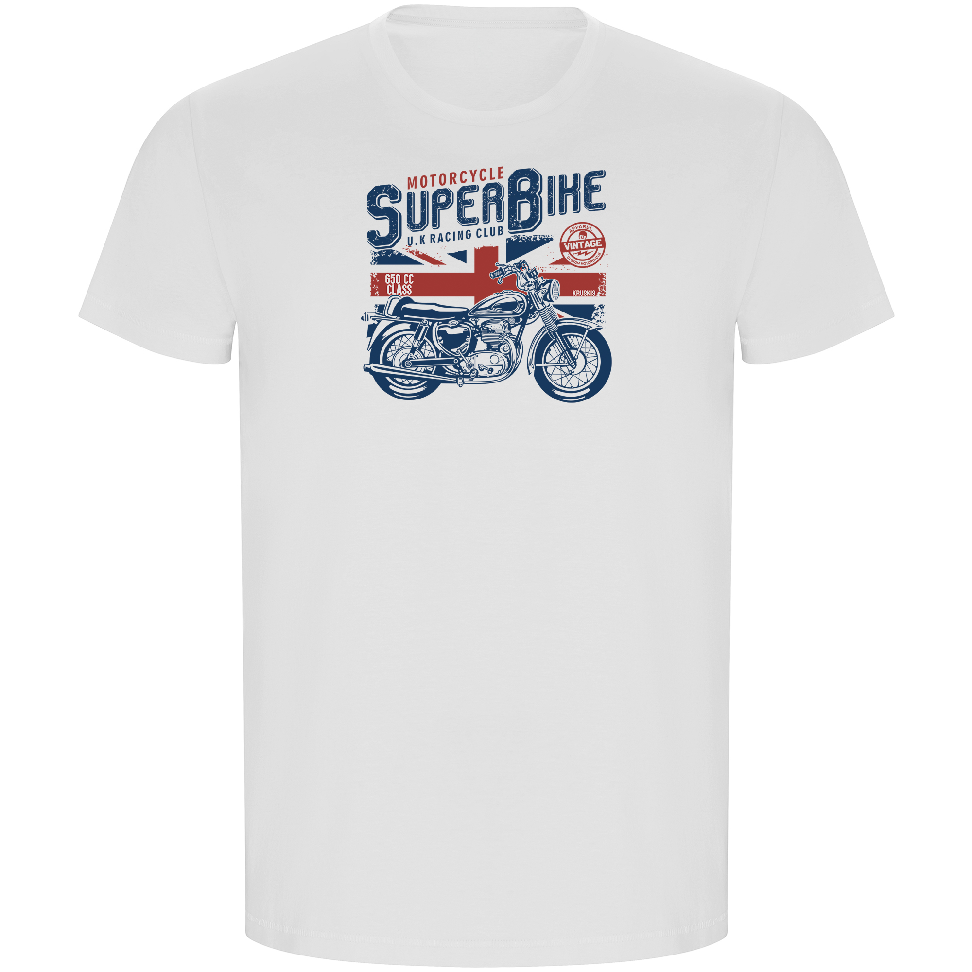 T Shirt ECO Motociclismo Super Bike Manica Corta Uomo