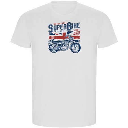T Shirt ECO Motorcykelakning Super Bike Kortarmad Man