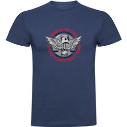 T Shirt Moto Wings of Road Manche Courte Homme