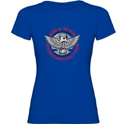T Shirt Motociclismo Wings of Road Manica Corta Donna