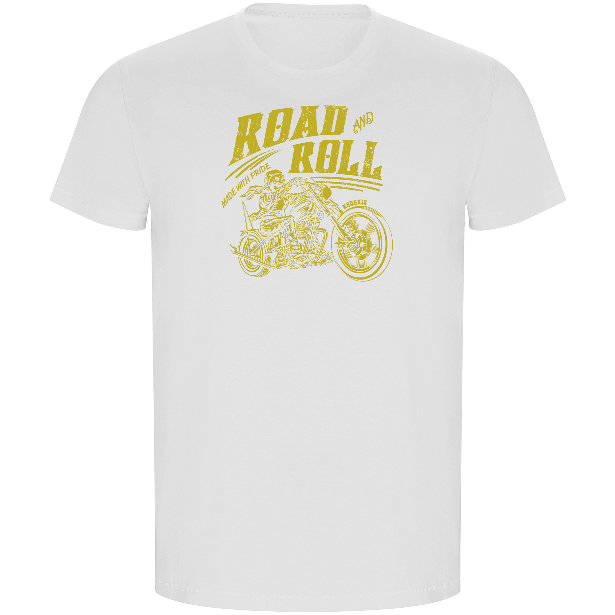 Camiseta ECO Motociclismo Road Roll Manga Corta Hombre