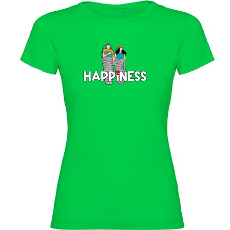 T Shirt Alpinisme Happiness Manche Courte Femme