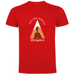 T Shirt Alpinisme Hike Every Mountain Manche Courte Homme