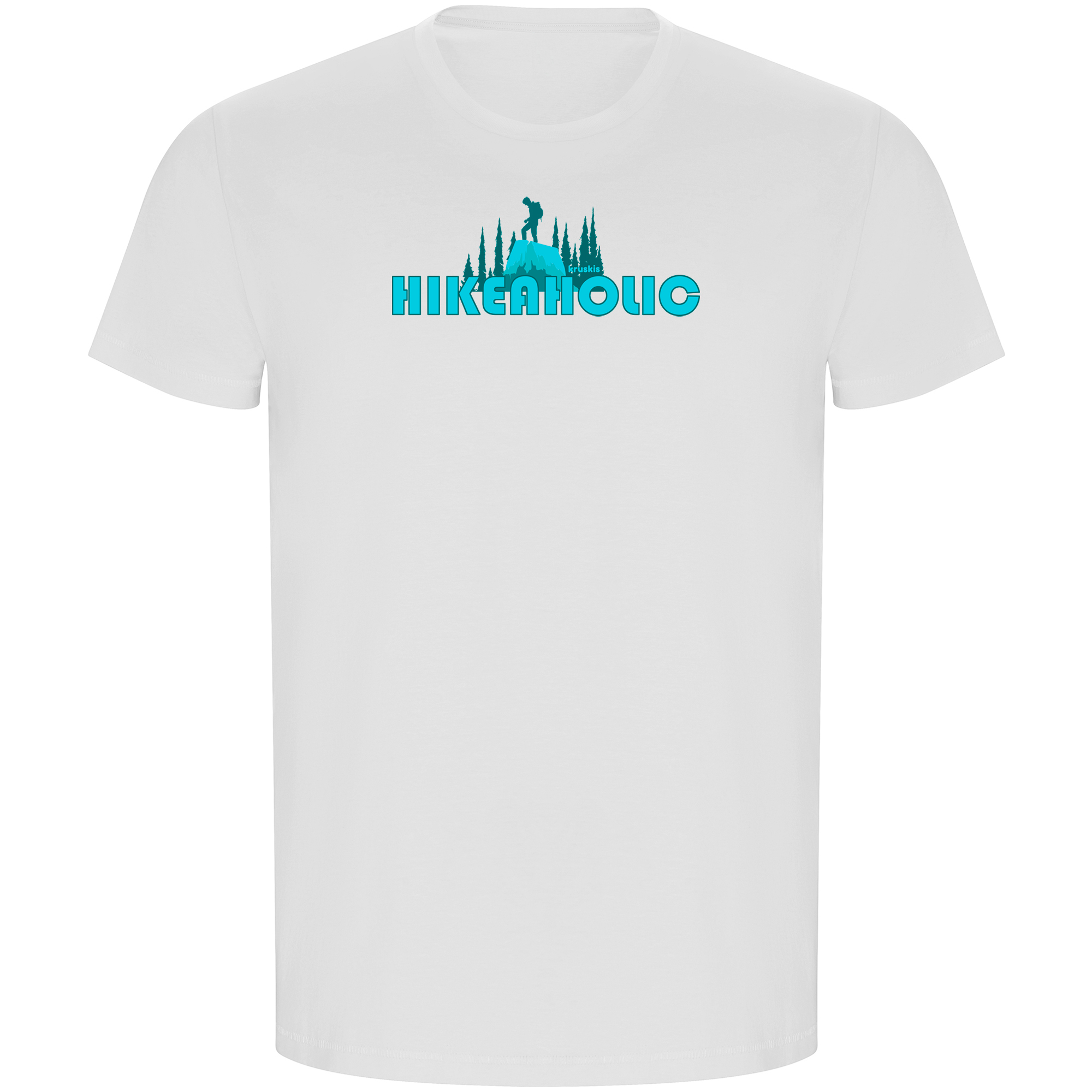 T Shirt ECO Mountaineering Hikeaholic Short Sleeves Man