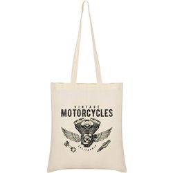 Bag Cotton Motorcycling Vintage Engine Unisex