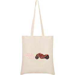 Bag Cotton Motorcycling Red Stripes Unisex