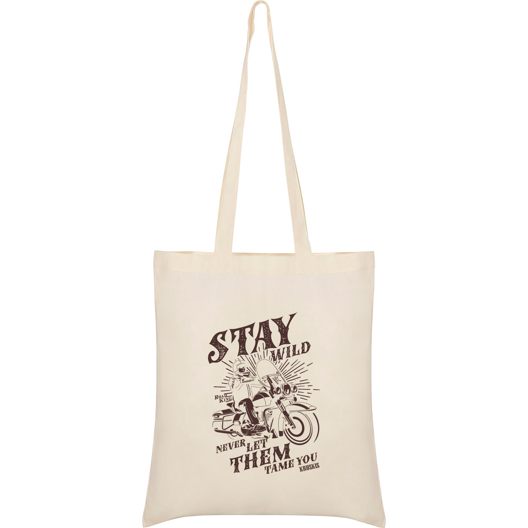 Bag Cotton Motorcycling Stay Wild Unisex