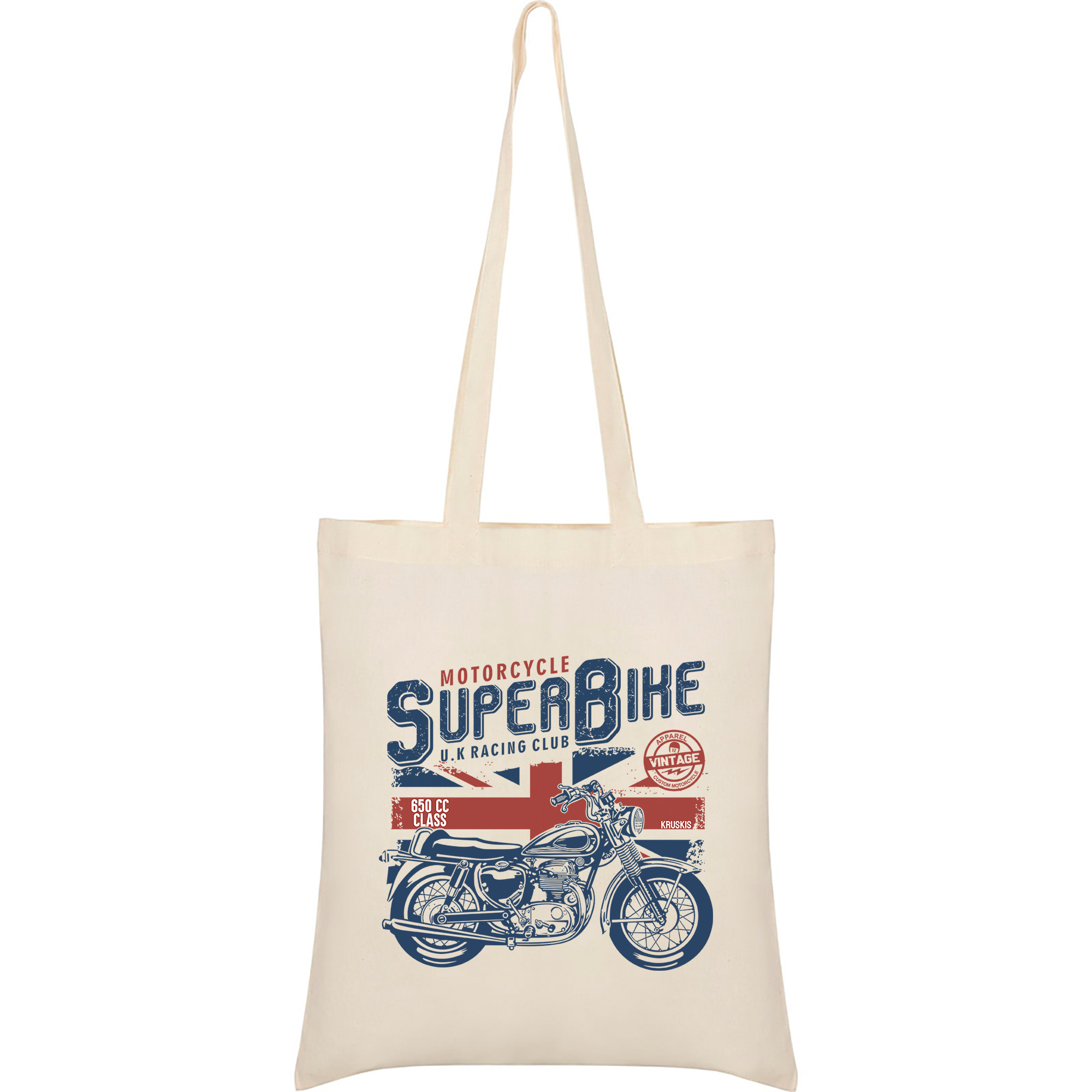 Borsa Cotone Motociclismo Super Bike
