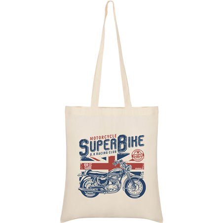 Borsa Cotone Motociclismo Super Bike