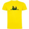 T Shirt Mountaineering Happy Camping Short Sleeves Man