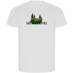 T Shirt ECO Bergsbestigning Happy Camping Kortarmad Man
