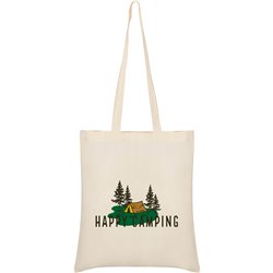 Bag Cotton Mountaineering Happy Camping Unisex
