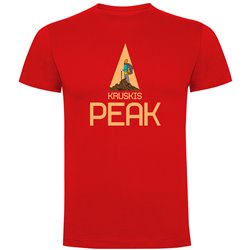 Camiseta Montanismo Peak Manga Corta Hombre