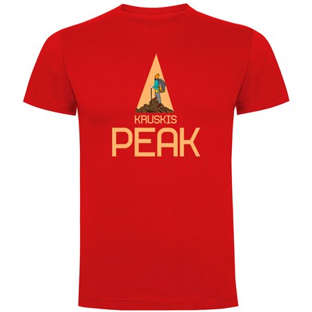 T Shirt Alpinismo Peak Manica Corta Uomo