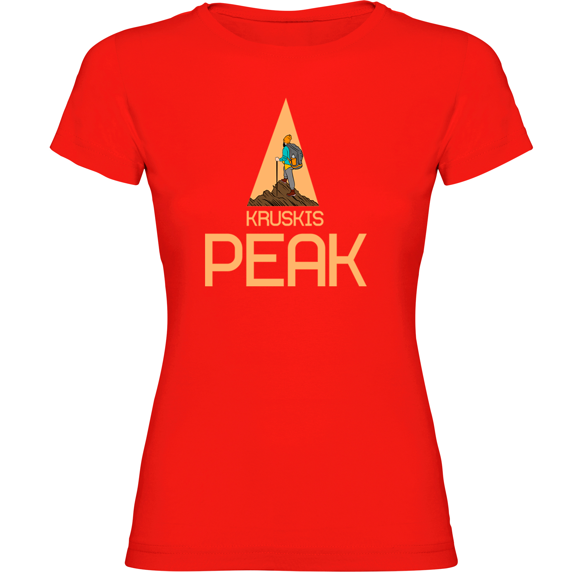 T Shirt Alpinismo Peak Manica Corta Donna
