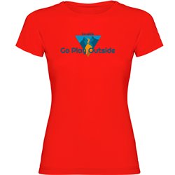 T shirt Mountaineering Go Play Outside Short Sleeves Woman