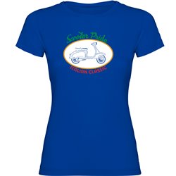 T shirt Motorcycling Scooter Pride Short Sleeves Woman